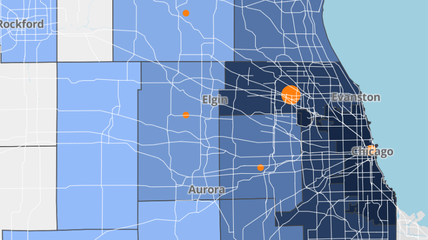 Here S Where You Can Find Out About Coronavirus Cases Closest To You Nbc Chicago