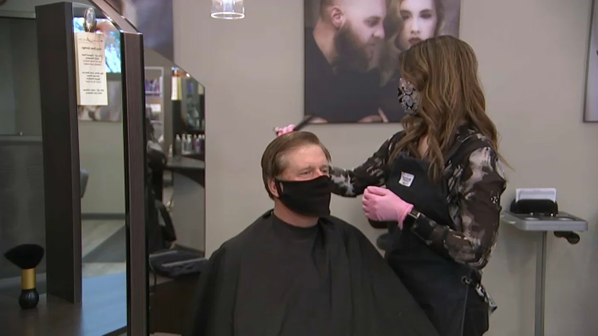 Indiana Salons Open as Illinois Residents Seek Fresh Haircuts NBC Chicago