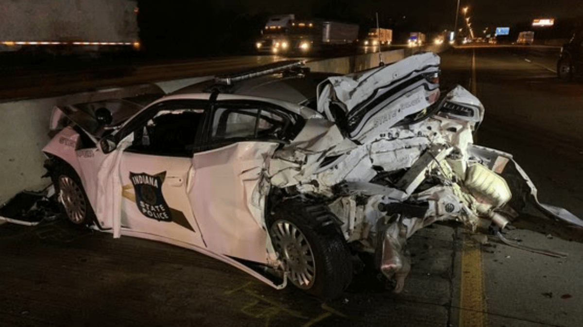 Indiana Trooper Seriously Injured in Gary Crash NBC Chicago