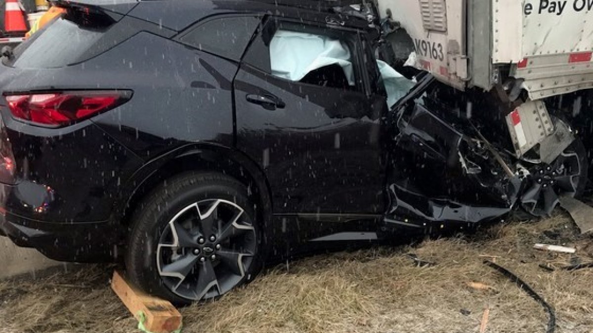 1 Killed After Car Collides With Disabled Semi Truck in NW Indiana ...