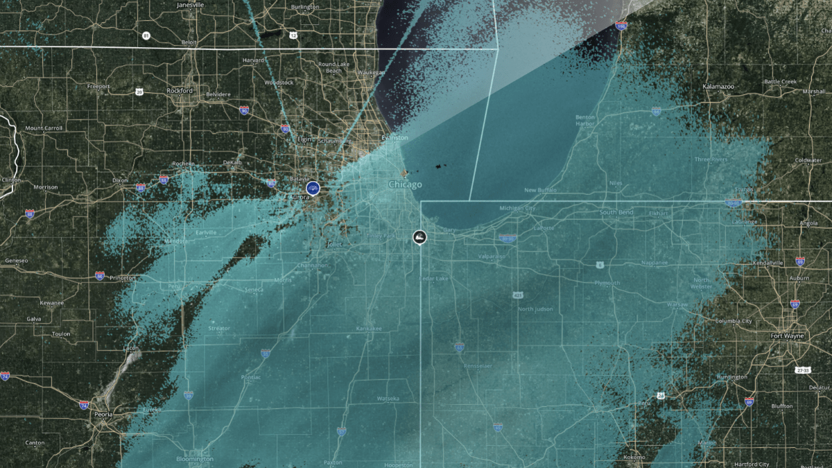 LIVE RADAR Track the Winter Storm as It Moves Into Chicago Area NBC