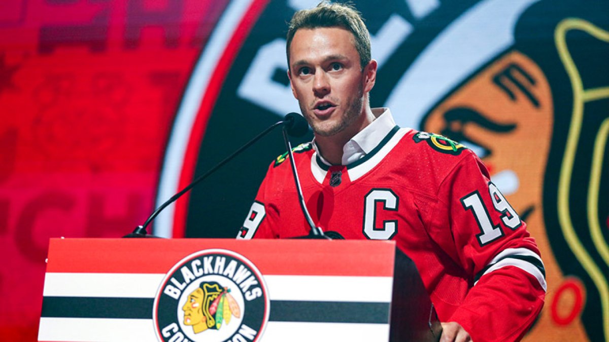 Blackhawks' Jonathan Toews ranked best Top 10 NHL draft pick of salary cap  era – NBC Chicago