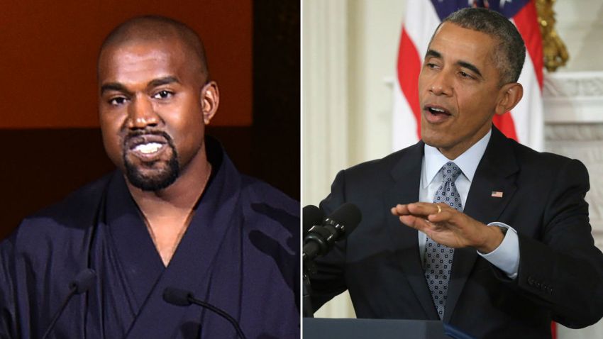 kanye obama 2015