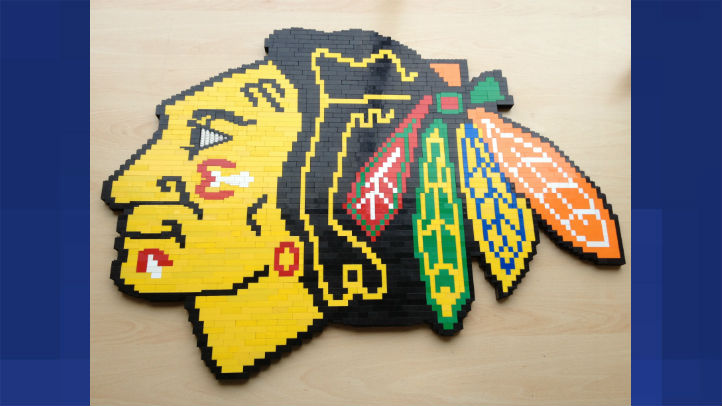 lego blackhawks logo