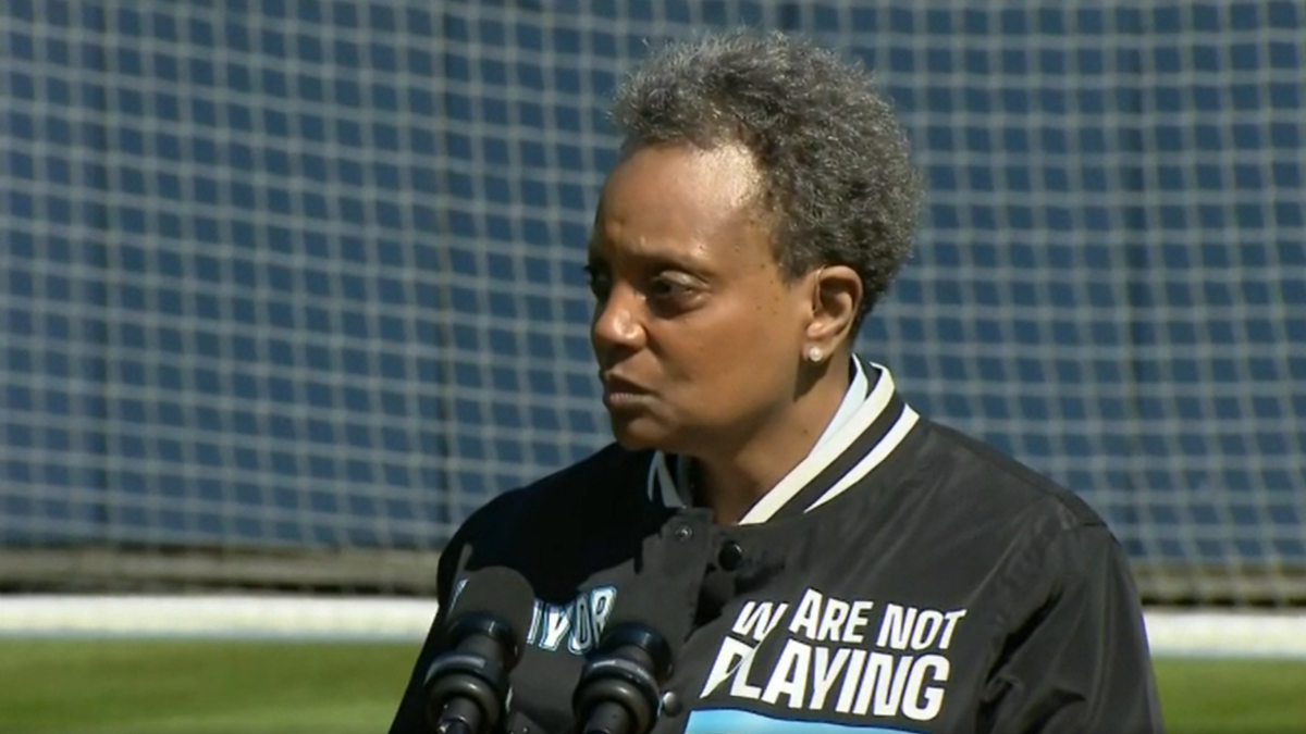 Lori Lightfoot announces 'We Are Not Playing' campaign