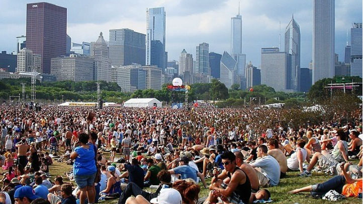 Lollapalooza in Chicago Illinois