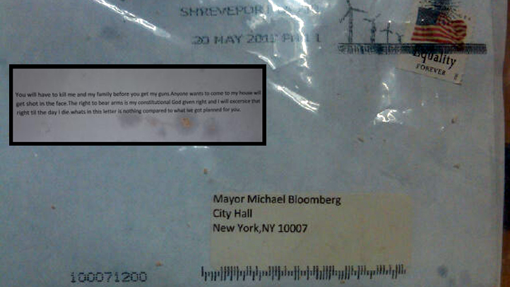 michael bloomberg ricin threat letter