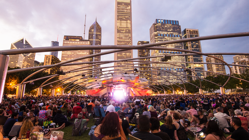 millenium park movie series