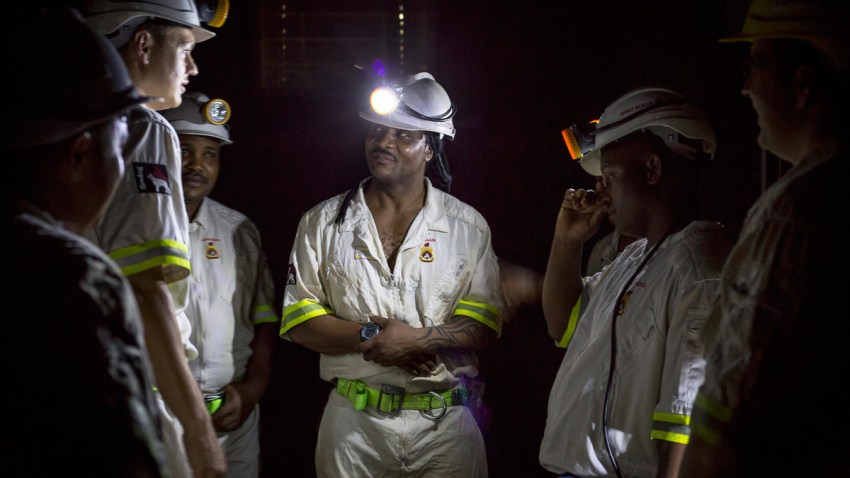 South Africa Trapped Miners