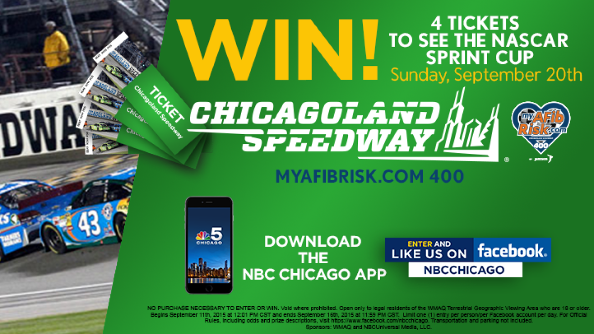 Win NASCAR Tickets! NBC Chicago