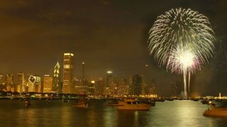 navy pier fireworks chicago