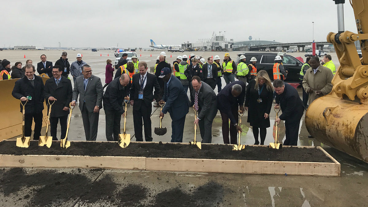 Officials Break Ground on O’Hare Airport’s Terminal 5 Expansion NBC