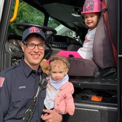 Brandon Lefebvre is a firefighter and paramedic from Palatine.