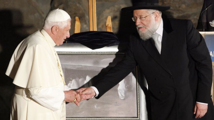 MIDEAST ISRAEL POPE