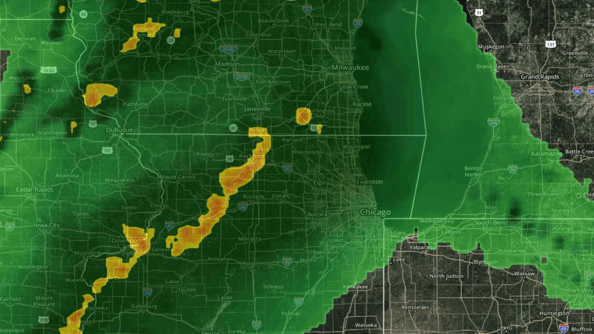Chicago Area Could See Severe Storms, Possible Isolated Tornadoes ...