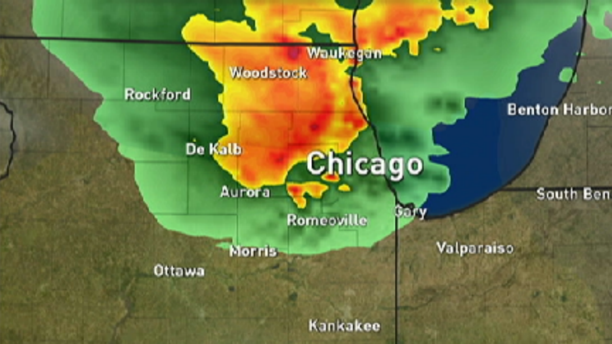 Severe Thunderstorm Watch Issued For Multiple Counties NBC Chicago