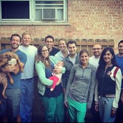 Emergency Medicine Residents that have been working hard in the ER and ICU at Resurrection and St Francis Hospital to help care for the critical patients during the coronavirus outbreak.