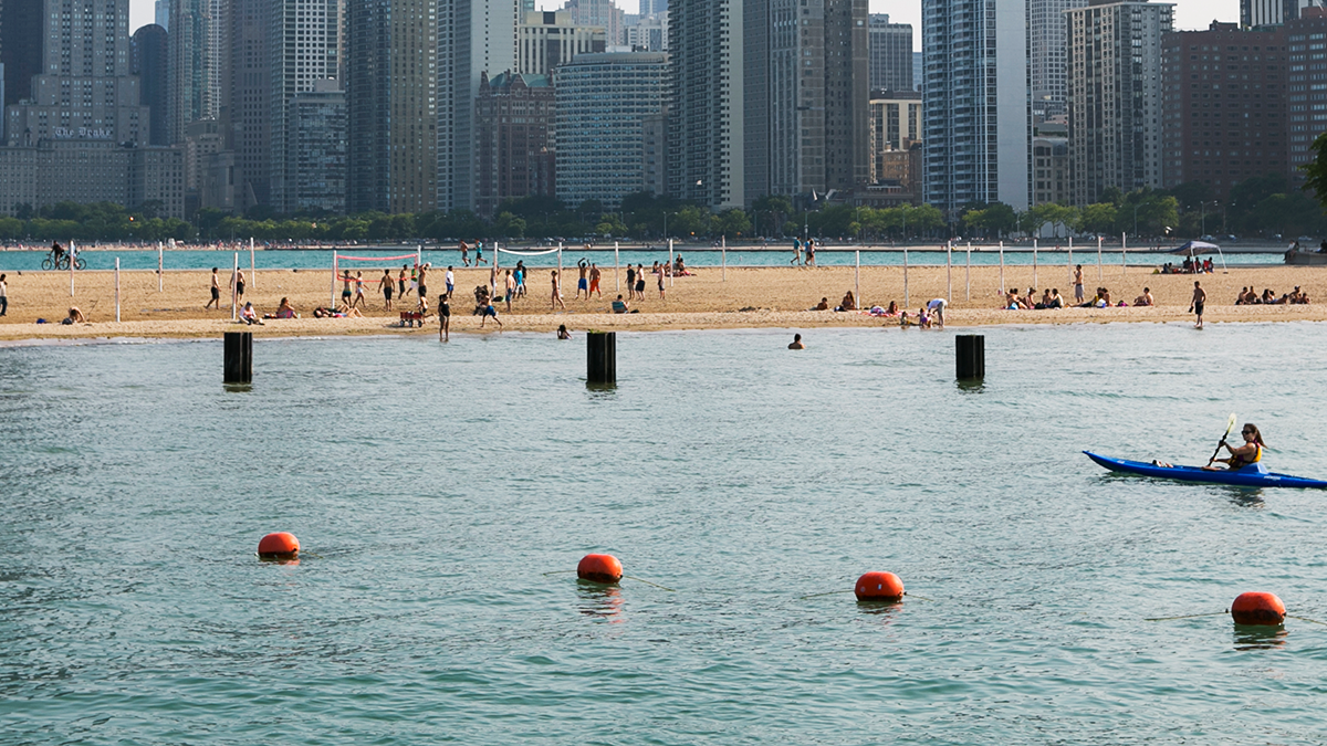 Man found unresponsive, pulled from water at Foster Beach: police