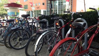 temple bikes, bike rack, bike generic