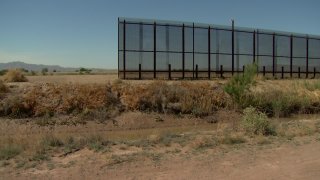 texas border wall end