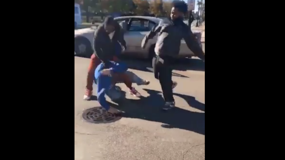 Police Investigate Video Showing Group Beating Man While Crowd Shouts ...