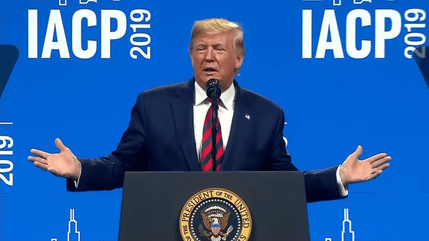 trump chicago violence cop