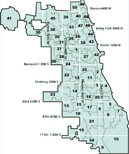 Chicago Ward Map 2023