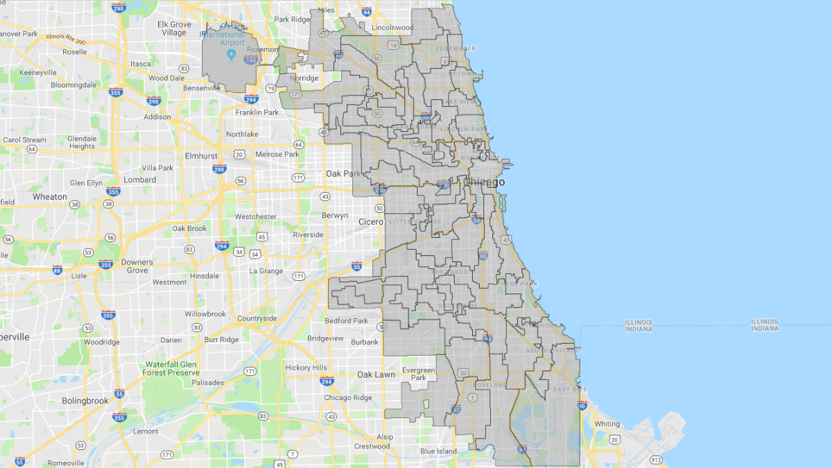 Chicago 50th Ward Map