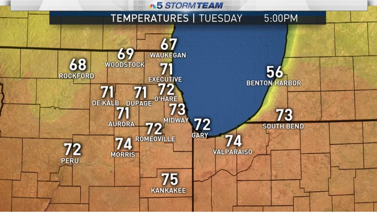 ChicagoArea Temps Could Climb Into 70s This Week As Storms Approach NBC Chicago