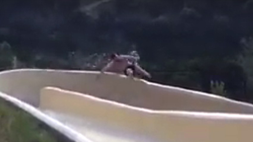 Video Captures Man Slipping Off Water Slide â NBC Chicago