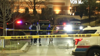 Police investigate after two people were hit by a car in Orland Park on December 4th.