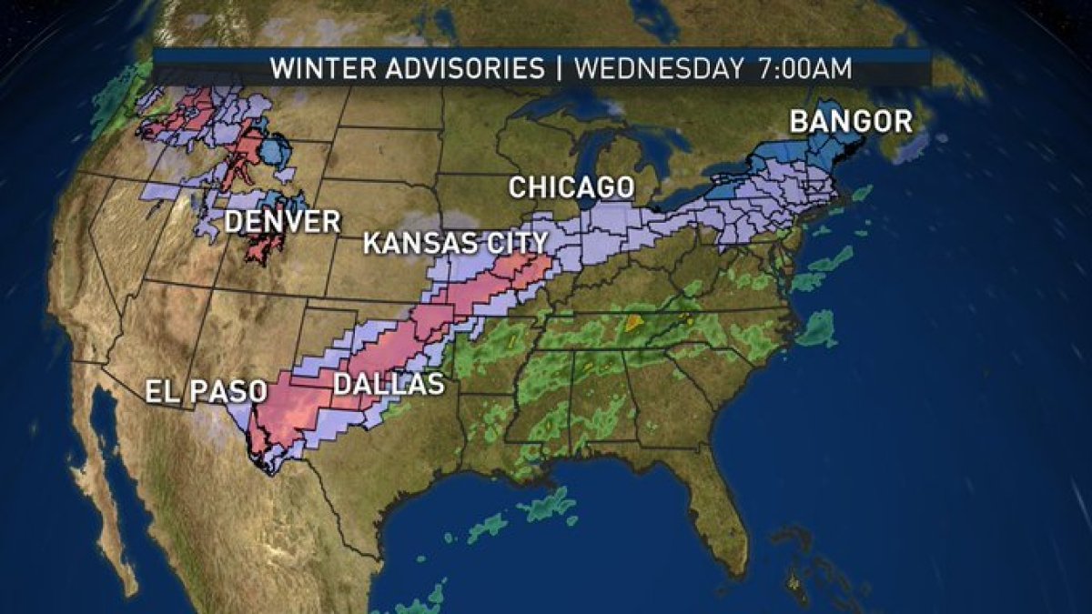 Winter Weather Advisories Issued Ahead of February Snow in Chicago Area ...
