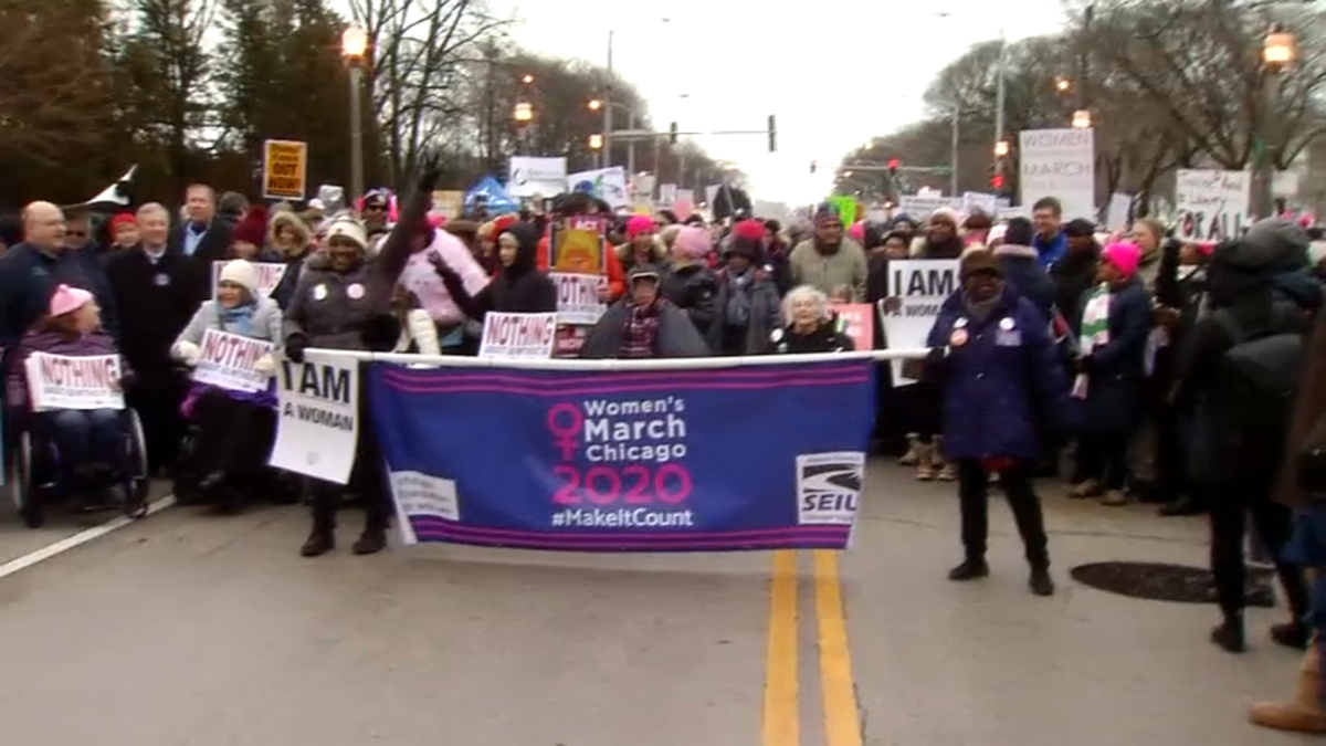 Women’s March Brings Thousands to Chicago NBC Chicago
