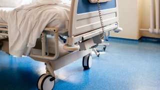 File photo of a hospital bed