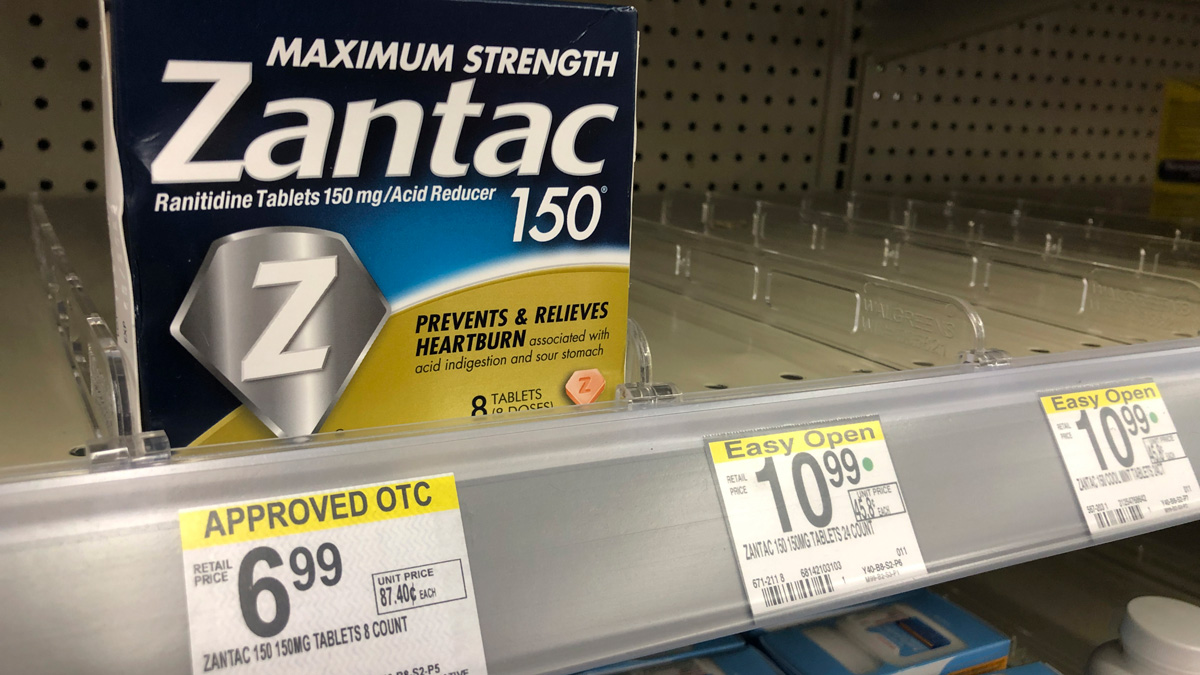 FDA Orders All Zantac Heartburn Products Off Store Shelves NBC Chicago