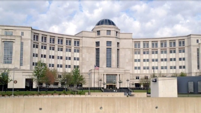 Undated file photo of the Michigan Hall of Justice
