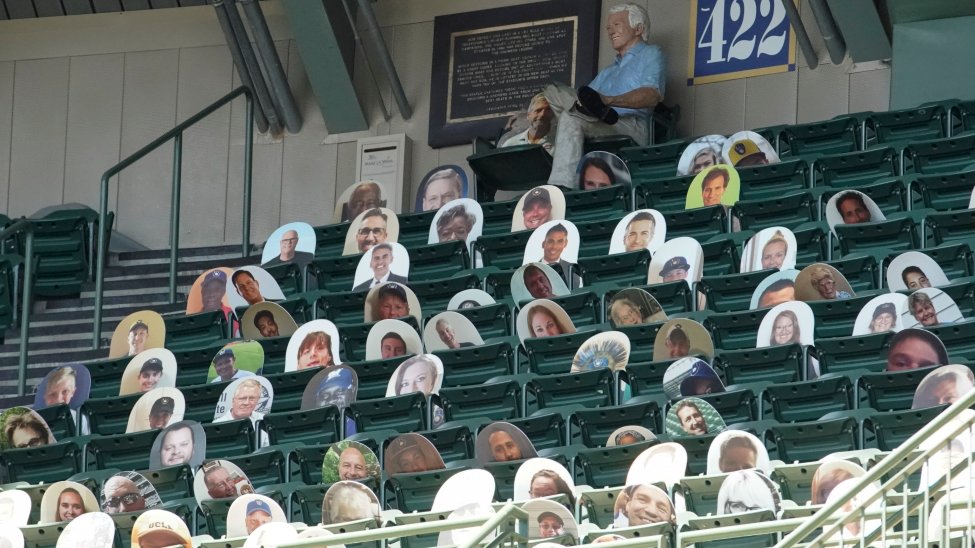 Faces in the Crowd Cutouts Provide Virtual MLB Audience NBC Chicago