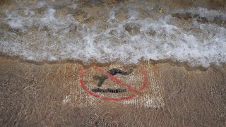 Strong currents and waves reaching up to six feet could make for dangerous swimming conditions along the lakefront, the National Weather Service said.