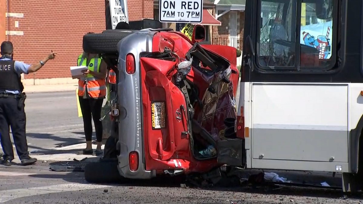 At Least 13 People Hospitalized After Crash Involving CTA Bus, Multiple ...