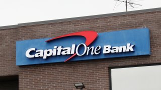 A Capital One Bank Sign