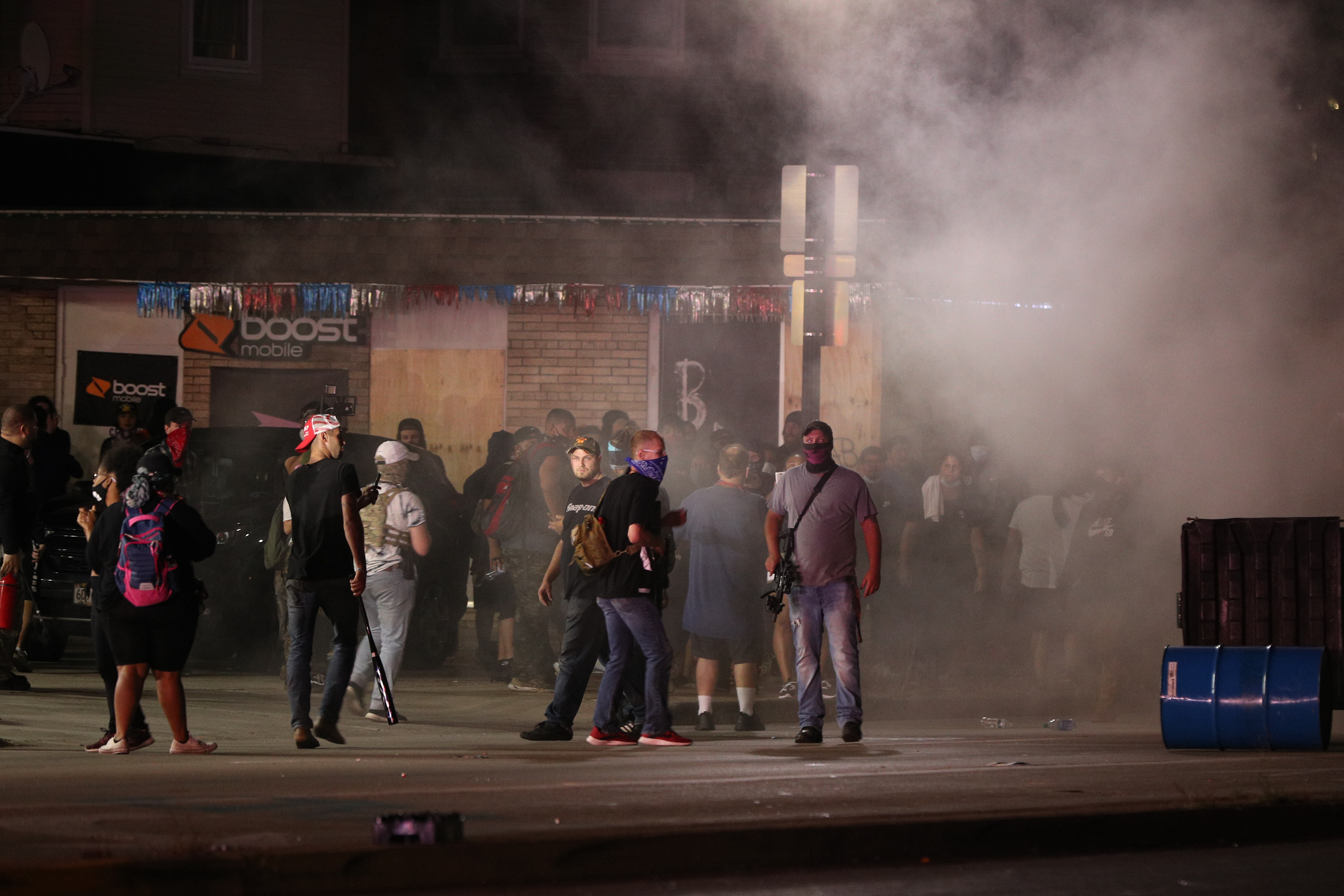 Militias, Armed Vigilantes Encouraged Online to Head to Kenosha Before