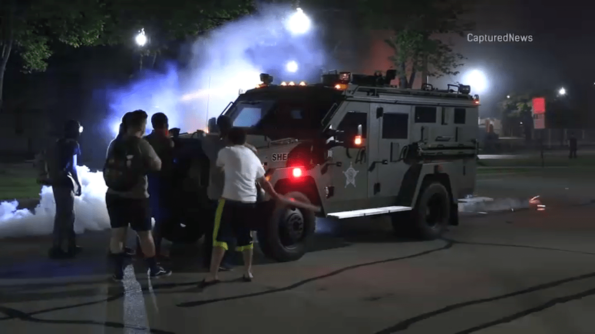 Protest Erupts After Police Shoot Man in Back in Kenosha, Wisconsin NBC Chicago