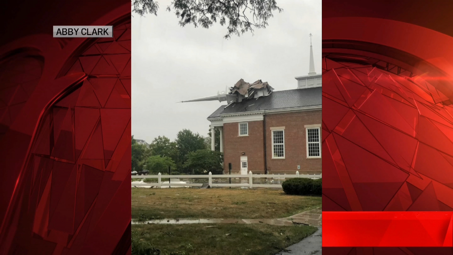 Numerous Tornadoes Hit Suburbs, Knocked Over Church Steeple in Wheaton