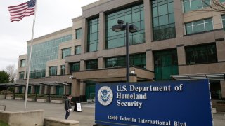 Department of Homeland Security (DHS) building in Tukwila, Washington on March 3, 2020.