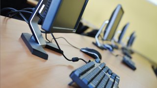 computers in classroom