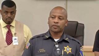 Markham Police Chief Terry White gives updates on a brutal killing that took place in Louisville, Kentucky. The suspect then transported parts of the victim’s body to Illinois.