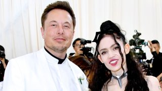 Grimes and Elon Musk