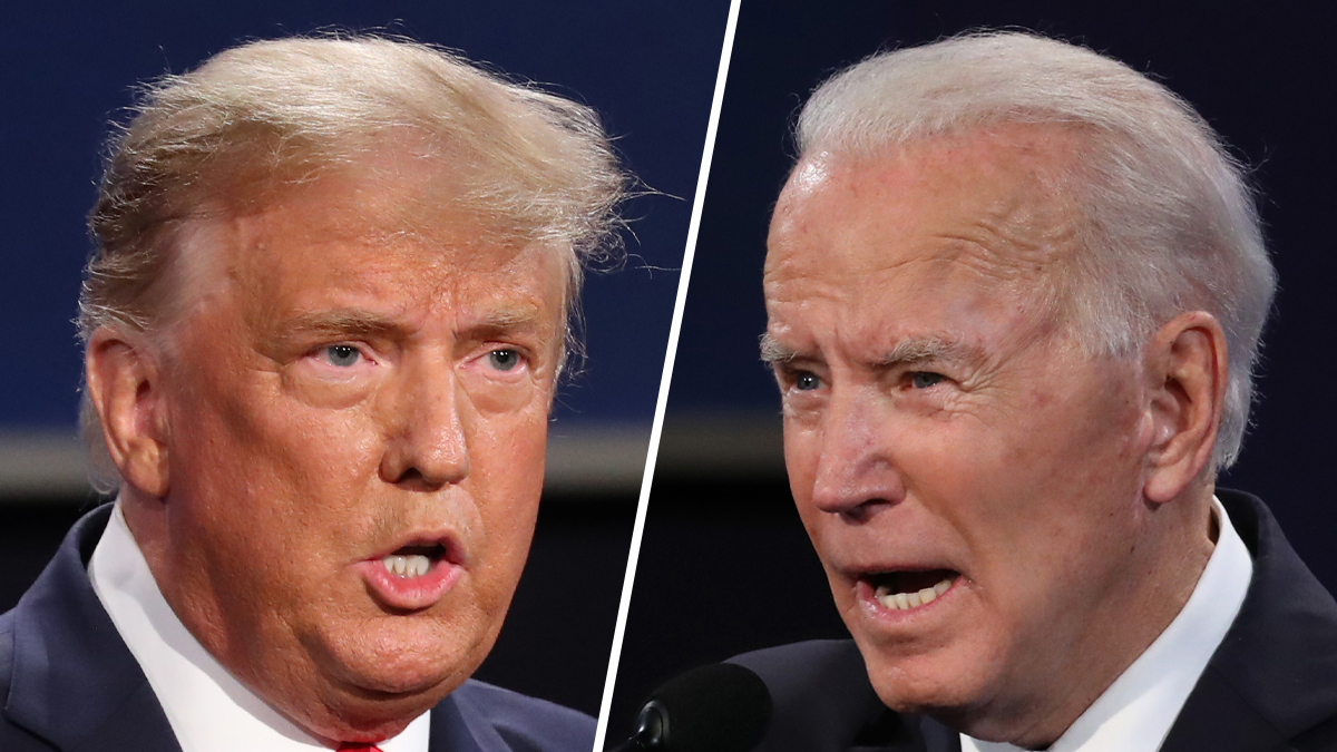 Trump, Biden Fight Over The Raging Virus, Climate And Race – NBC Chicago