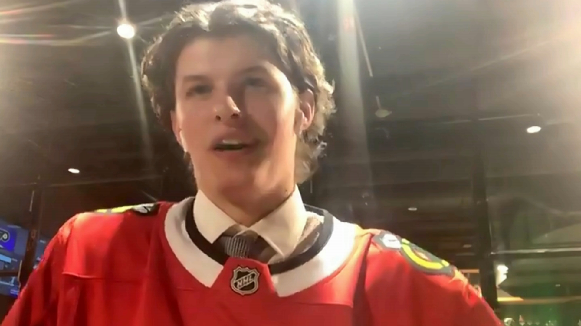 Blackhawks Pick Lukas Reichel In First Round Of Nhl Draft Nbc Chicago