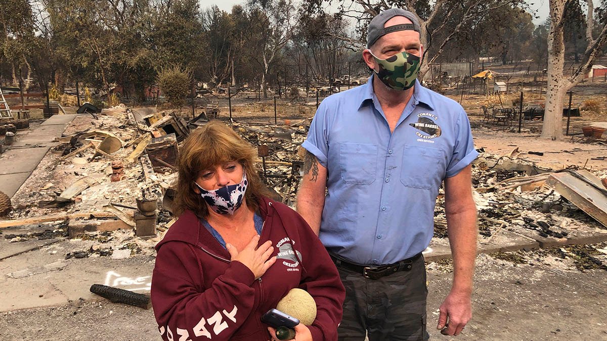 California Wildfire Evacuees Return Home to Find Devastation – NBC Chicago